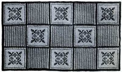 Basket Weave Rug Pattern 2