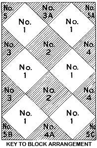 Basket Weave Rug Pattern chart 1