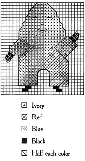 Humpty Dumpty Doll Pattern chart