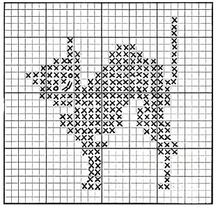 Crib Cover Pattern chart 1