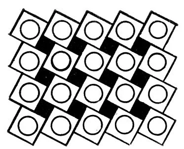 New Angles Tablecloth Pattern chart