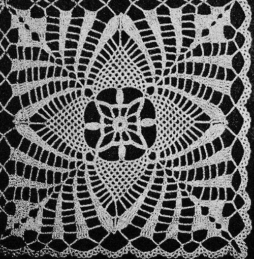 Happy Birthday to You Tablecloth Pattern #2