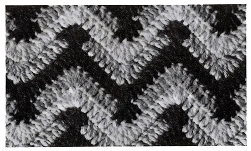 Chevron Afghan Pattern motif