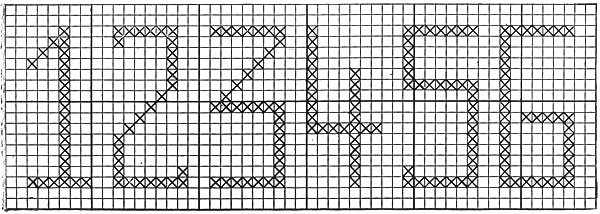 Glass Jackets Pattern chart