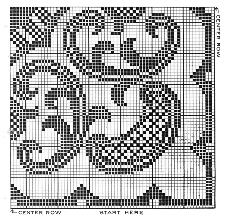 Arabesque Doily Pattern #7610