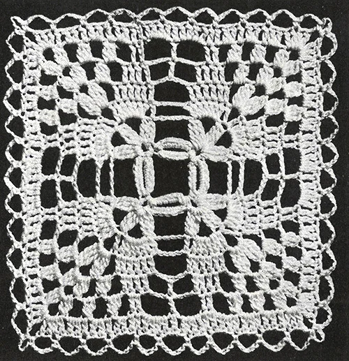 Horn of Plenty Tablecloth Pattern #7330