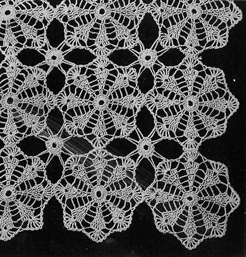 Garden Fern Luncheon Set Pattern #7077 swatch
