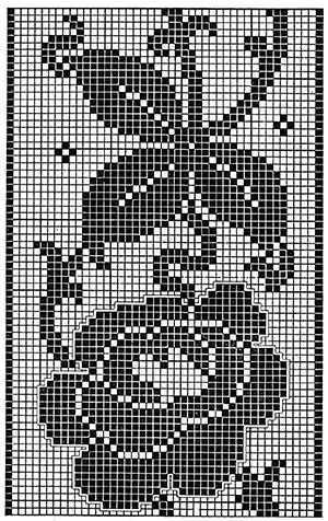 Victoria Regina Bedspread Pattern #683 chart