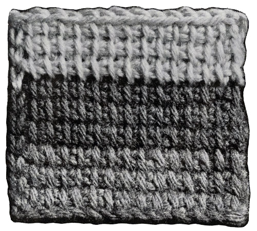Jacob's Ladder Afghan Pattern motif