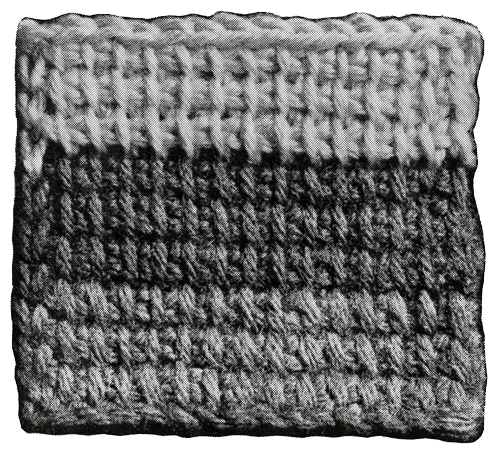 Jacob's Ladder Afghan Pattern motif