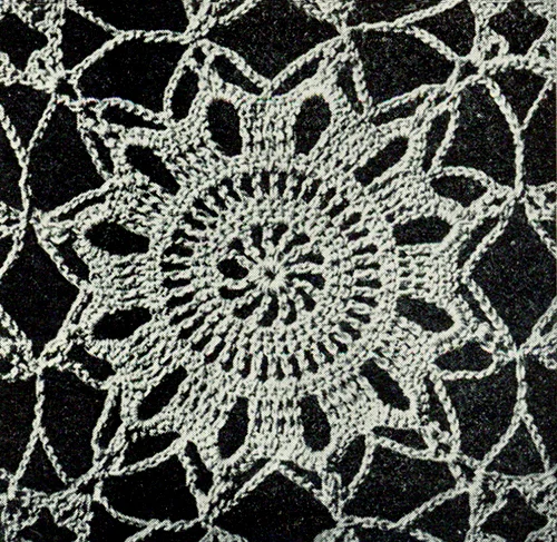 Snowflake Scarf Pattern