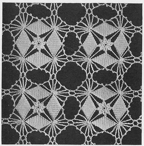 Crystal Web Bedspread Pattern #690 swatch