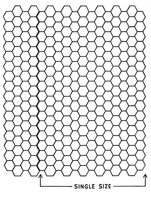 Popcorn Pinwheel Bedspread Pattern #682 chart