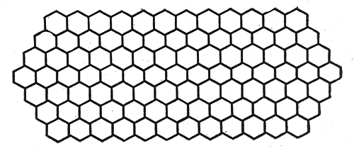 Two Tone Runner Pattern #3-49