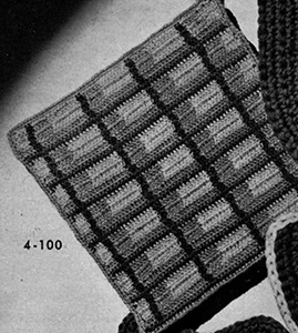 Kitchen Potholder Pattern #4-100