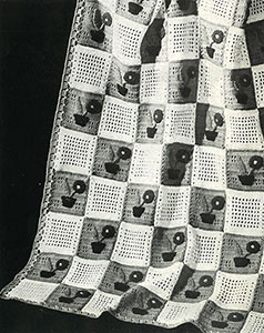 How Does Your Garden Grow Afghan Pattern #539