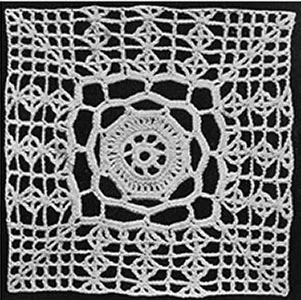 American Beauty Tablecloth Pattern #7156 swatch