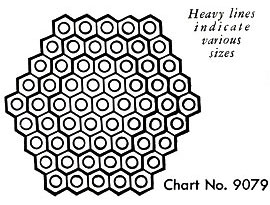 Tile Potholder Pattern chart