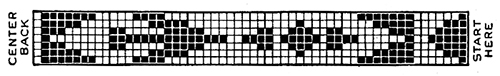 Navajo Belt Pattern #2382