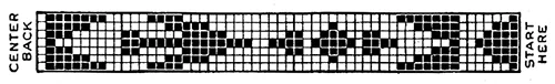 Navajo Belt Pattern #2382
