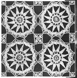 Shining Hour Tablecloth Pattern #7190 swatch