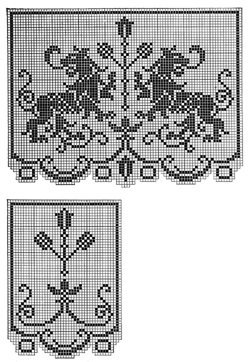 Buckingham Chair Set Pattern #7224 chart