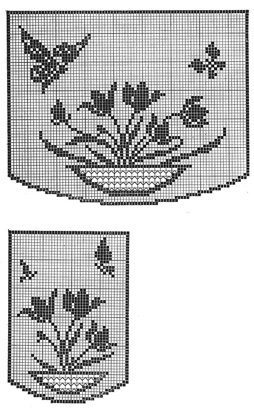 Maytime Chair Set Pattern #7227 chart