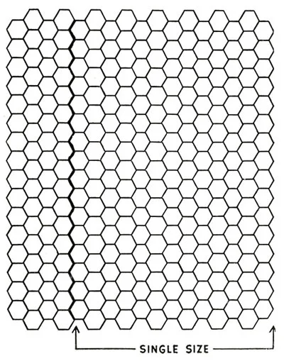 Star Drift Bedspread Pattern chart