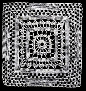 Berkeley Square Bedspread Pattern chart