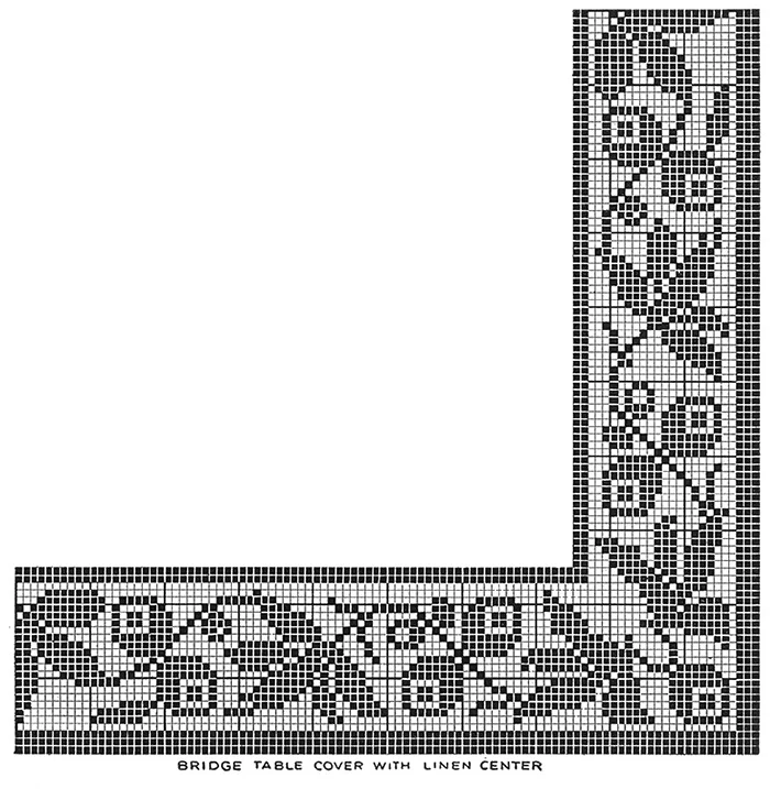 Trailing Vine Tablecloth Pattern #7529