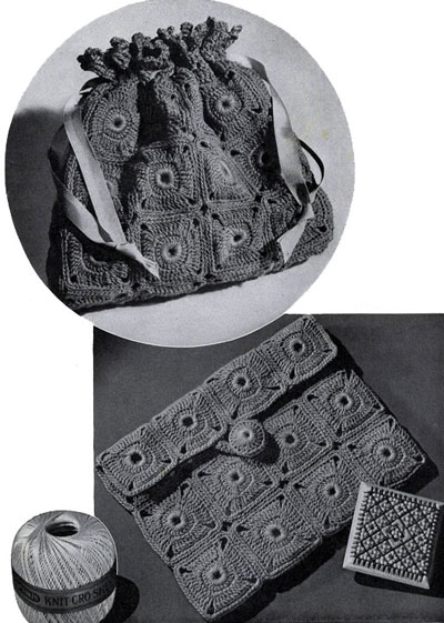 Three Bags on the Square Pattern