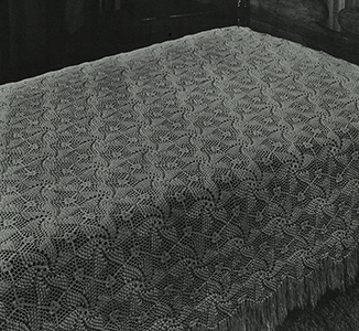 Popcorn Pinwheel Bedspread Pattern #682
