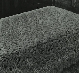 Popcorn Pinwheel Bedspread Pattern #682