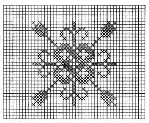 Fireside Formality Afghan Pattern chart