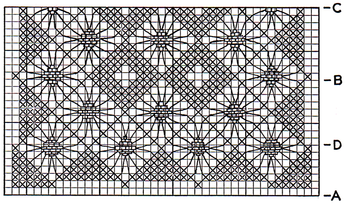 Clover Path Runner Pattern #N-109 chart