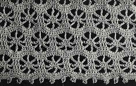 Field of Daisies Luncheon Set Pattern #719 swatch