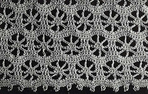 Field of Daisies Luncheon Set Pattern #719 swatch