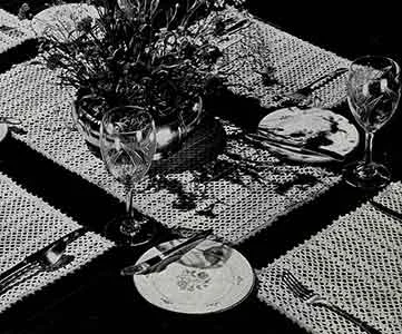 Dresden Luncheon Set Pattern #40