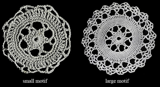 Star Wheel Tablecloth Pattern #744-H motifs