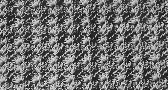 Baby Sacque Pattern swatch