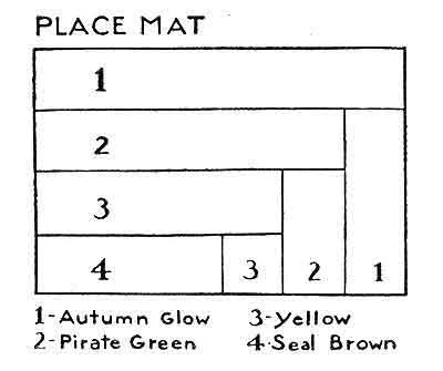 Luncheon Set Pattern chart