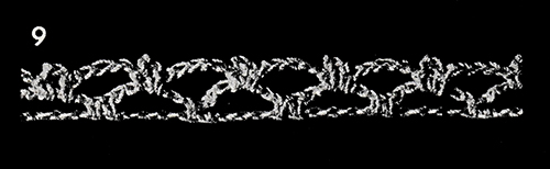 Crocheted Edging Pattern #9