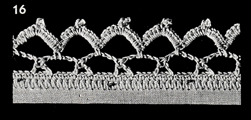 Crocheted Edging Pattern #16