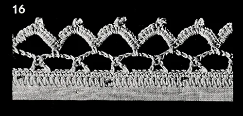 Crocheted Edging Pattern #16