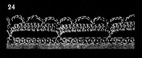 Crocheted Edging Pattern #24