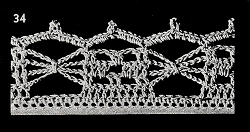 Crocheted Edging Pattern #34