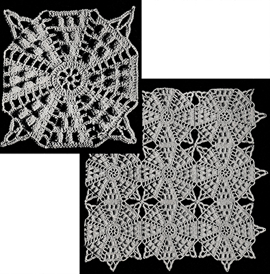 Octagon Popcorn Bedspread Pattern #47
