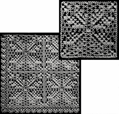 Colonial Star Bedspread Pattern #48