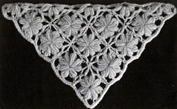 Marguerite Shawl Pattern swatch