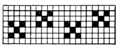Filet Crochet Edging Pattern #1896